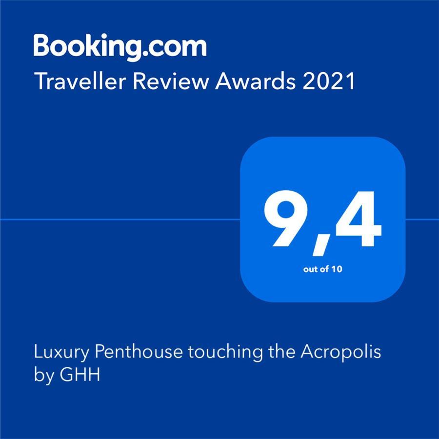 Luxury Penthouse Touching The Acropolis By Ghh Lejlighed Athen Eksteriør billede