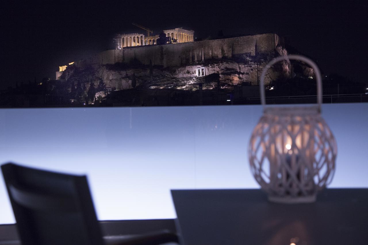 Luxury Penthouse Touching The Acropolis By Ghh Lejlighed Athen Eksteriør billede