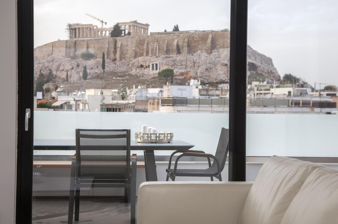 Luxury Penthouse Touching The Acropolis By Ghh Lejlighed Athen Eksteriør billede