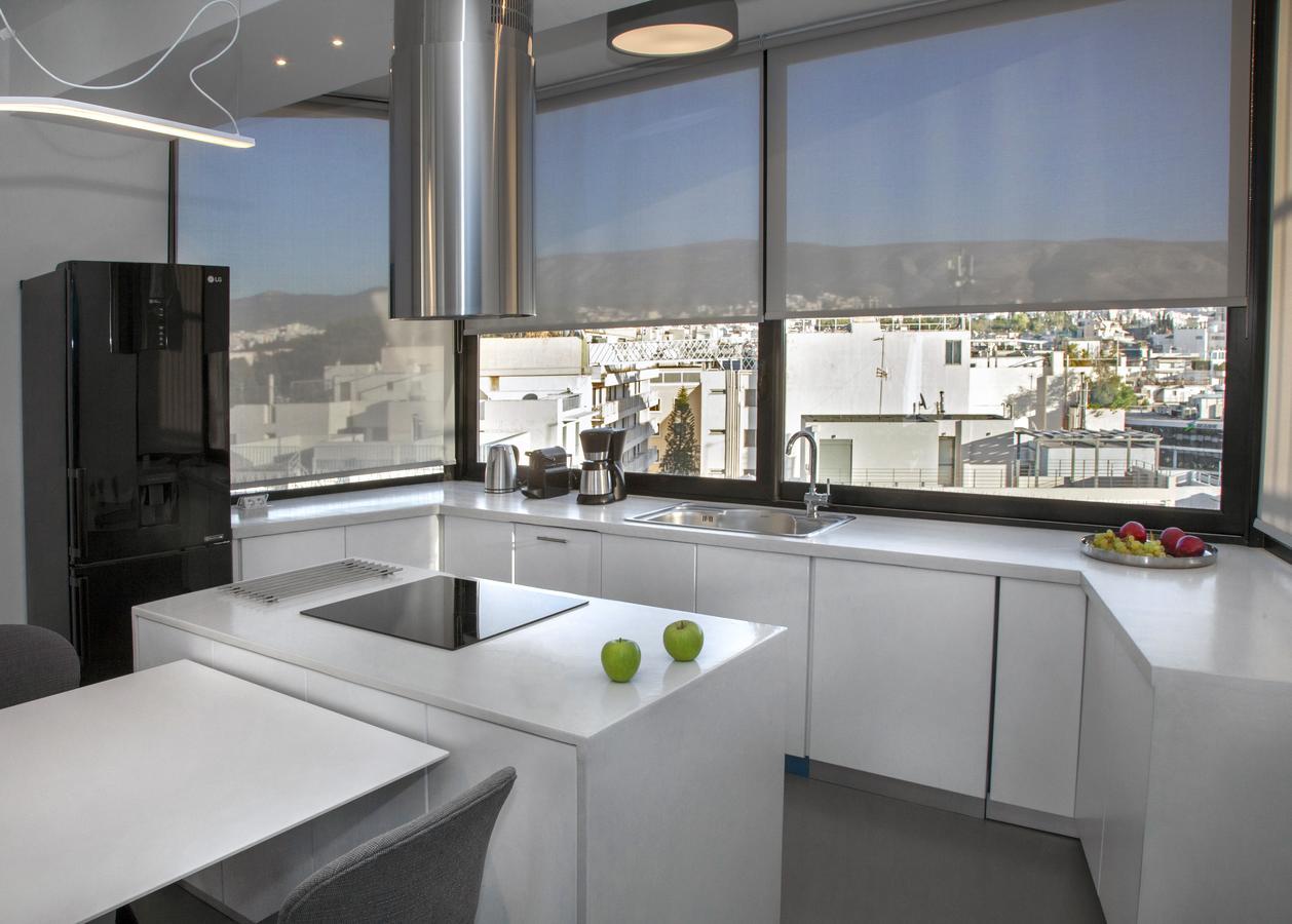 Luxury Penthouse Touching The Acropolis By Ghh Lejlighed Athen Eksteriør billede
